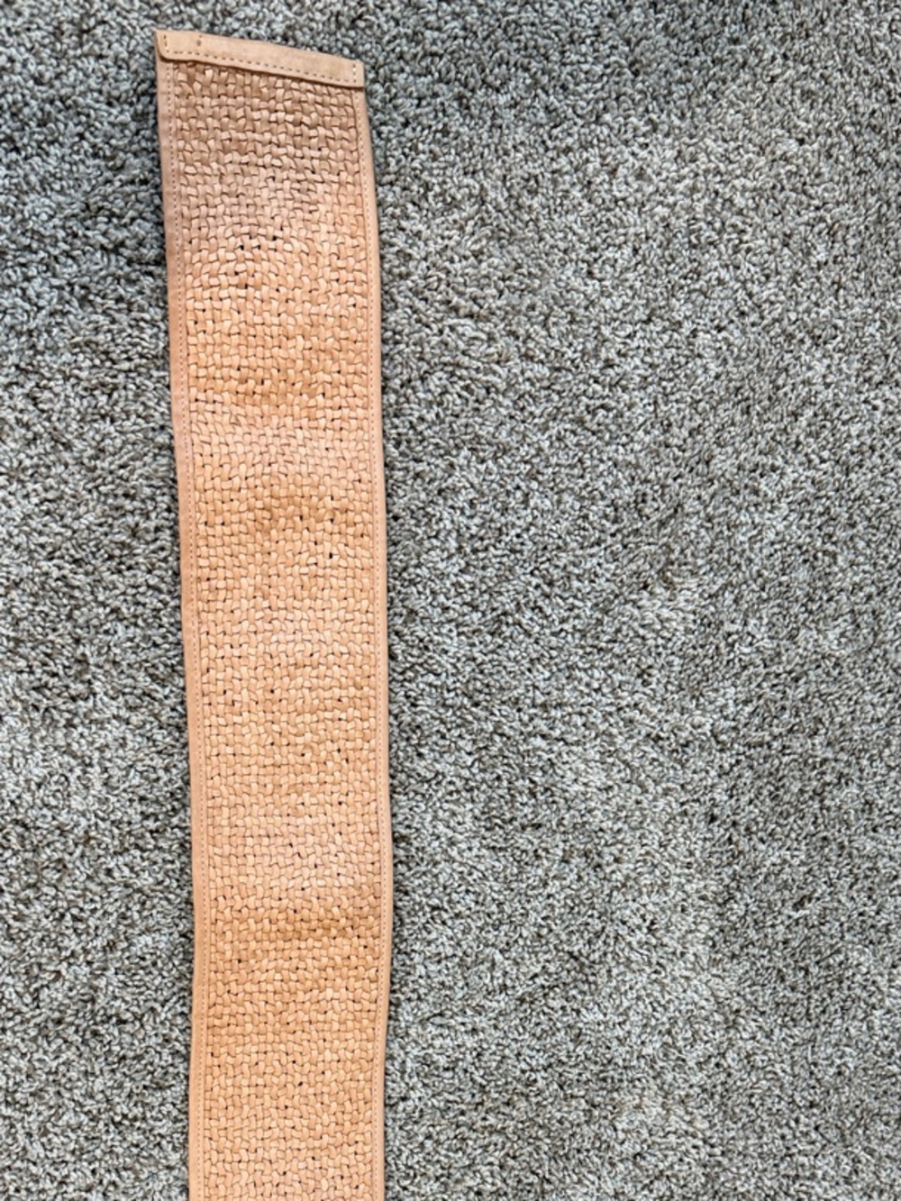 Moschino Woven leather/Beige/Tan Women's Belt